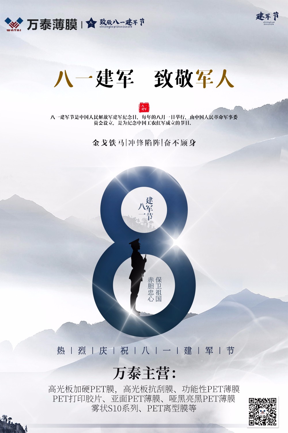 八一建軍節(jié)，向保衛(wèi)祖國(guó)赤膽忠心的軍人致敬！